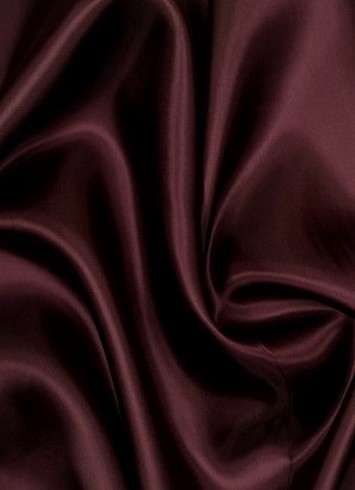Burgundy China Silk Lining Fabric