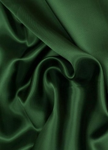 Forest Green China Silk Lining Fabric
