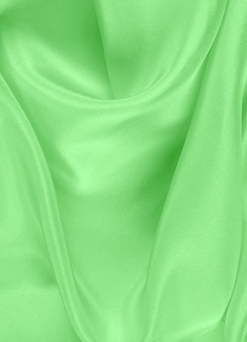 Lime China Silk Lining Fabric