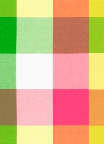 Happy Plaid Pink Green