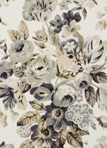Medley Blooms Crypton Pewter