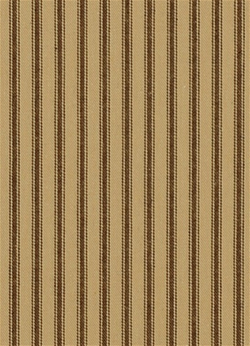 New Woven Ticking 613 Walnut