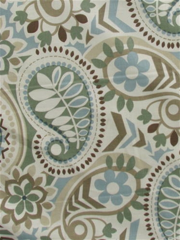 Paisley Prism Latte Waverly Fabric