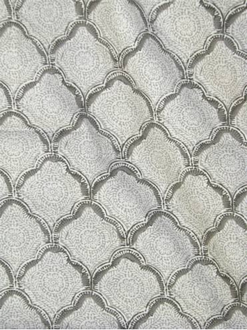 Kashmira Sanganer Ivory Charcoal