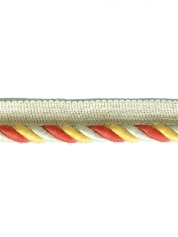 Sunbrella 3/8 Inch Cord Edge Yellow Melon