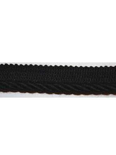 Sunbrella 1/4 Inch Cord Edge Black