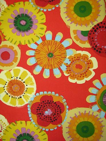 Crosby Lipstick Red Outdoor fabric