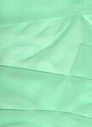 Mint Sparkle Organza Fabric