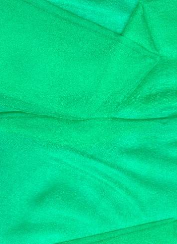 Emerald Sparkle Organza Fabric
