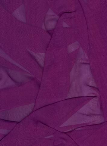 Eggplant Sparkle Organza Fabric