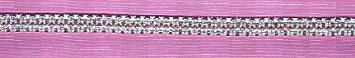 Double Silver Rhinestone Banding