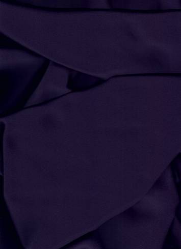Midnight Navy Duchess Satin Fabric