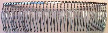5.5" Nickel Plated Comb