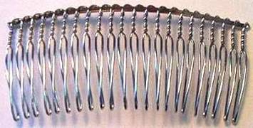 4.5" Nickle Plated Comb