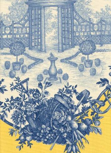 Garden Toile Yellow