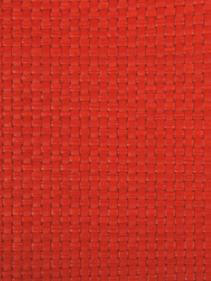 RAFFIA PATH LACQUER RED