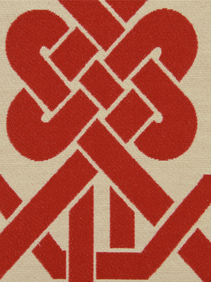 TWISTED KNOT LACQUER RED