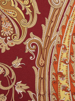 FUN PAISLEY CRANBERRY