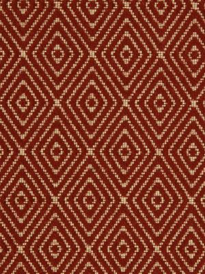 RAISED GEO CLASSIC CRIMSON