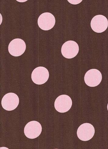 Polka Dot Brown Pink Outdoor