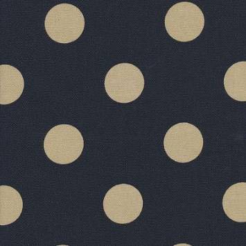 Polka Dot Black and Tan Outdoor