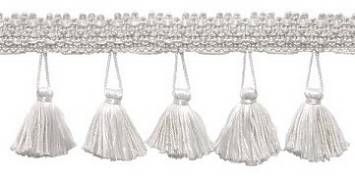 White Tassle Fringe