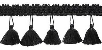Black Tassle Fringe