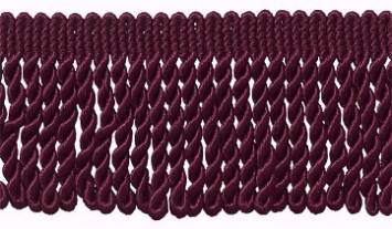 Wine 3" Bullion Fringe