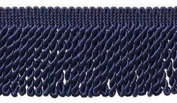 Navy Blue 3" Bullion Fringe