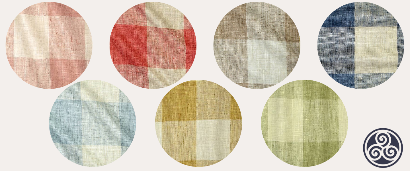P Kaufmann Checked Fabric