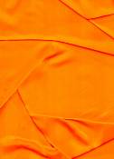 Neon Orange Sparkle Organza Fabric