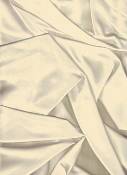 Ivory French Satin Fabric