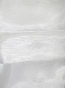 White Crystal Organza Fabric