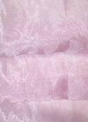 Ice Pink Crystal Organza