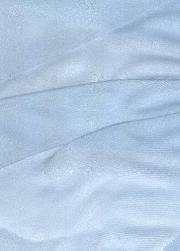 Light Blue Thick Sparkle Organza Fabric Bridal dress Material Per Yard B23 