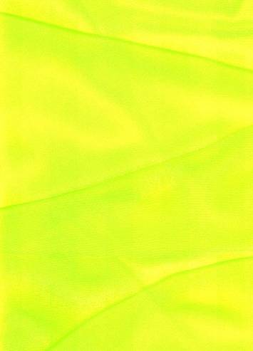 Neon Yellow Sparkle Organza Fabric