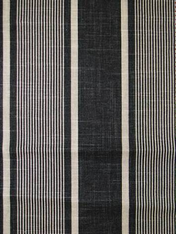 Waverly Classic Ticking Fabric Black