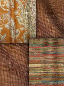 Amber Fabric by the Yard - Bronze Fabric