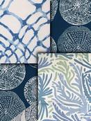Sea Blue Coastal Fabrics