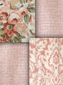 Blush Fabric - Rose Gold Fabric