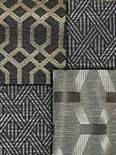 Charcoal Trellis Fabric