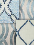Lattice Fabric - Scroll Fabric
