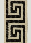 Black Greek Key Tape 825-410