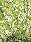 Bruges Avocado Batik Jacobean