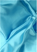 Aqua Crepe Back Satin Fabric