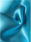 Turquoise Crepe Back Satin Fabric