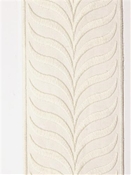 Crest Ivory Embroidered Tape
