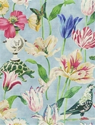 Enchanted Garden Robins Egg Harrison Howard Fabric Enchanted Garden Robins Egg Harrison Howard Fabric