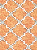 Ezzy - Al Fresco Orange Grove Trellis Fabric