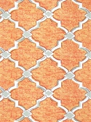 Ezzy - Al Fresco Orange Grove Trellis Fabric